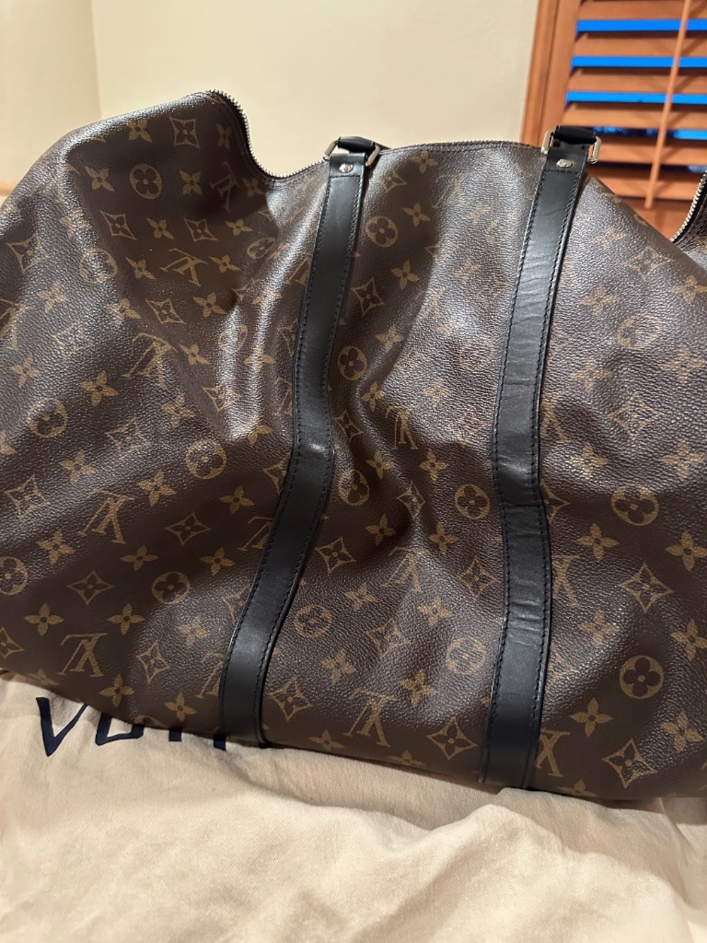 Louis Vuitton luggage bag Keepall j 55